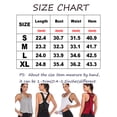 thumbnail image 2 of Womens Sport Vests Fitness Running T Loose Singlet Tops Tank Solid Yoga Gym Shirt S M L XL, 2 of 7