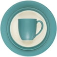 thumbnail image 4 of Noritake Colorwave Turquoise 4-Piece Rim Place Setting, 4 of 6