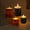 A+B, variant on KOYPTL 4 Pcs Real Bark Flameless LED Candles,3D Moving Flame Battery Operated Candles Christmas Table Decorations Realistic Wax Pillar for Holiday Desktop Dinner Table Home Xmas Decor Indoor Safe