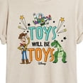 thumbnail image 3 of Toy Story - Toys Will Be Toys - Women's Oversized T-Shirt, 3 of 5