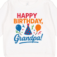thumbnail image 3 of Inktastic Happy Birthday Grandpa Party Hat Balloons Toddler Sweatshirt, 3 of 4