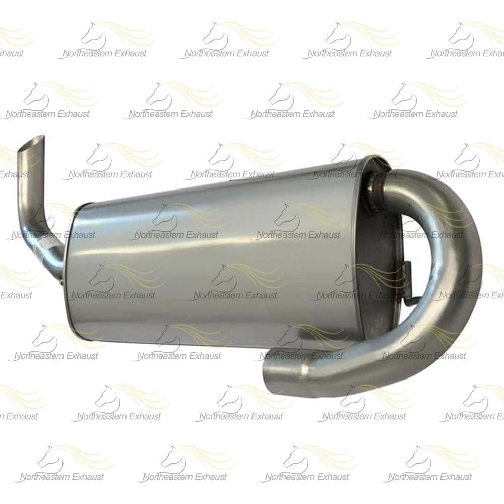 Northeastern Exhaust Muffler & Pipe Exhaust System Kit Fits 2006-2009 Pontiac Torrent 3.4L - Direct Fit | Stainless Steel Exhaust System Kit