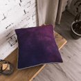thumbnail image 5 of KLL Black Dark Blue Purple Decorative Throw Pillow Covers Velvet Soft for Couch Sofa Bedroom Living Room Outdoor (No pillow core)- 16"x16", 5 of 5