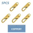 thumbnail image 1 of Tirador de cremallera desmontable DIY, cabeza deslizante de cremallera de Metal Universal para ropa, equipaje, bolso escolar, tirador de cremallera, accesorio de costura, 1 of 4