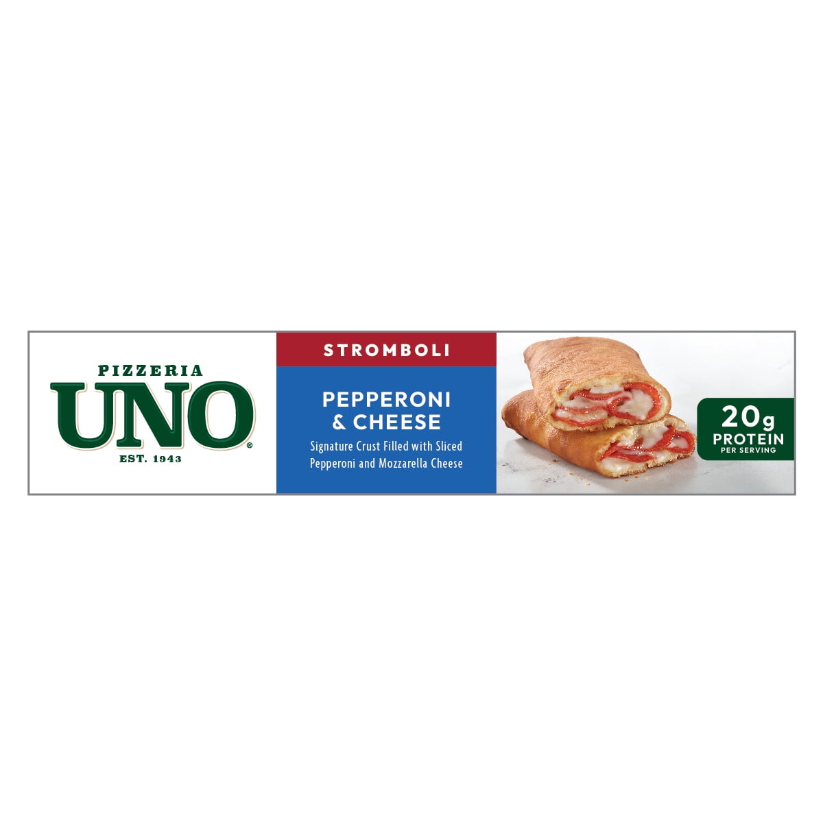 Pizzeria Uno Pepperoni & Cheese Stromboli, 5 oz, Twin Pack, Frozen