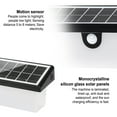 thumbnail image 4 of Lámpara de pared solar ANGGREK al aire libre ABS PC PIR Sensor de movimiento IP54, 4 of 8