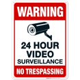 thumbnail image 3 of Sigo Signs - Video Surveillance Sign, No Trespassing Sign, 10x14 Inches, Rust Free .040 Aluminum, Fade Resistant, Made in USA, 3 of 10