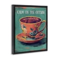 thumbnail image 2 of Stupell Industries Contemporary Revolution On The Inside Black Floating Frame Canvas Art, 17 x 21, by Sara Culpepper, 2 of 8