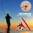 thumbnail image 2 of Fishing Rod Set - Fishing Rod + Fishing Reel - Pen-style Design, Easy To Carry - Suitable for Outdoor Activities, Excellent Choice for Parent-child Activities, 2 of 10