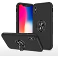 thumbnail image 1 of [PST] iPhone X / XS Ring Case, Hybrid Magnetic Kickstand Case Cover with Invisible Ring Stand, 1 of 5