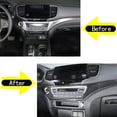 thumbnail image 4 of TINKI Center Console Dashboard Panel Strip Trim for Honda Pilot 2016-2022 Interior Decorative Cover Protector Accessories , ABS, 4 of 14