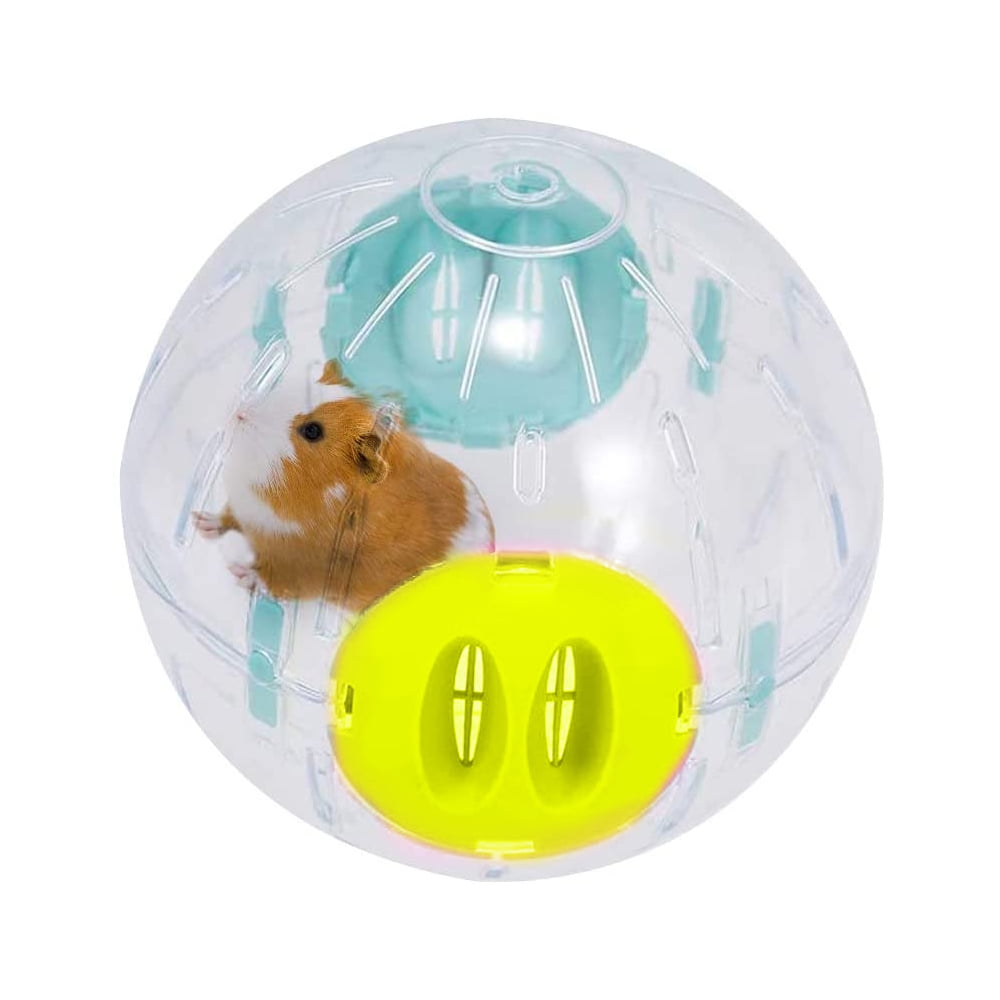 Hamster Ball, 14.5cm Transparent Hamster Wheel Running Ball for