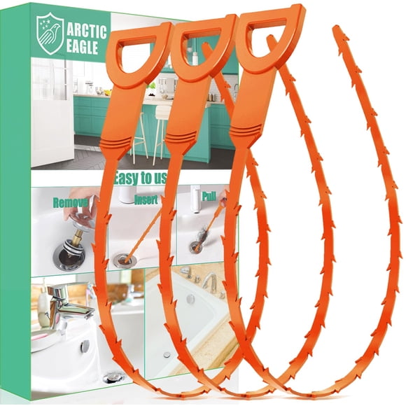 Eliminador de obstrucciones de drenaje ARCTIC EAGLE, paquete de 3 unidades