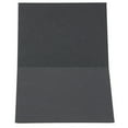 thumbnail image 4 of JAM Paper Foldover Cards, 4 1/4 x 5 1/2, 50/Pack, Metallic Anthracite Black, 4 of 4