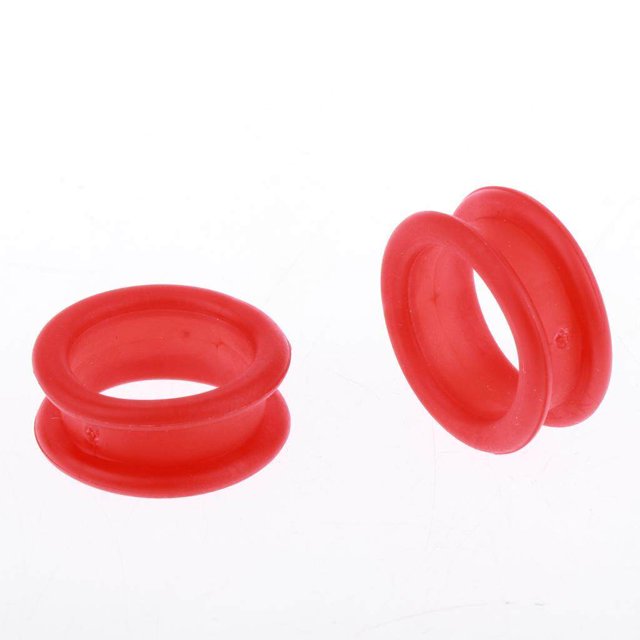 ziyahi 10x Barber Hairdressing Shears Finger Inserts for Shears Finger Grips Scissors Grips Scissors Finger Finger Rings Finger Ring Grips Inserts Red