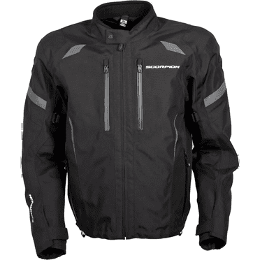 Scorpion Optima Mens Motorcycle Jacket Black 2XL