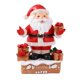 thumbnail image 3 of Estatua de Papá Noel, escultura de resina, regalo, artesanía, adorno, figura navideña coleccionable, decoración para estantería de sala de estar, 3 of 8