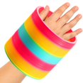 thumbnail image 1 of Juguete con resorte helicoidal Bedwina Jumbo Rainbow de 15 cm para niños de 2 años o más, 1 of 5