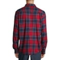 thumbnail image 6 of George Men's Long Sleeve Flannel Shirt, 6 of 6