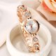 thumbnail image 3 of Reloj de cuarzo de moda Crystal Alloy Bracelace Ladies Bracelace Watch Reloj de pulsera para muje Romacci Mirar, 3 of 3