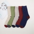 thumbnail image 3 of Zando Mens Winter Athletic Wool Socks Thick Heavy Thermal Socks Warm Winter Crew Socks For Cold Weather, 3 of 3
