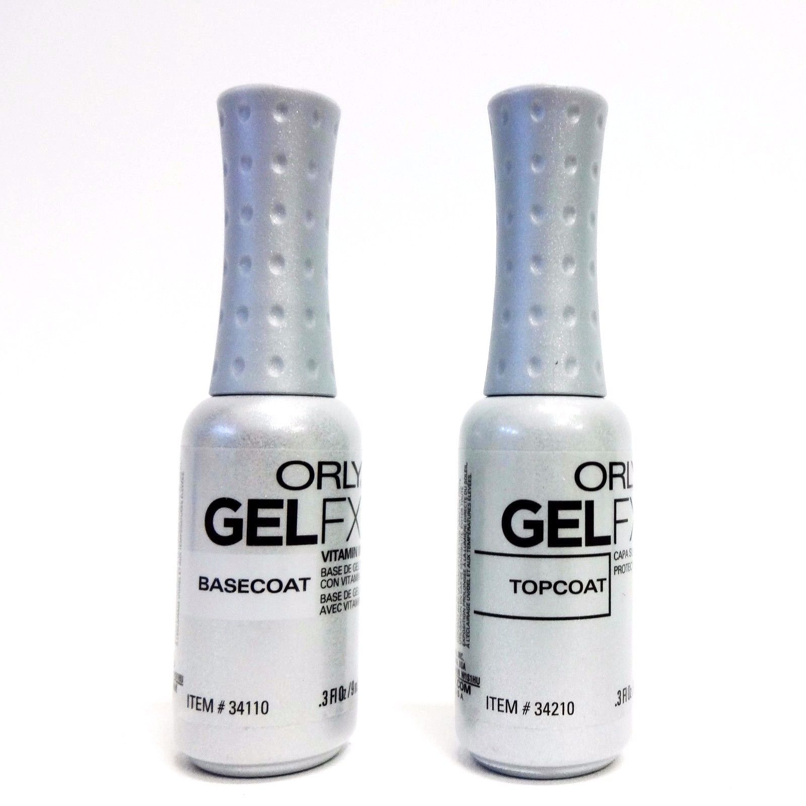ORLY Nail GEL FX .3oz/9mL Base Coat + Top Coat 2 ct