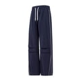 thumbnail image 4 of Mgmyaa Men's Flat Front Sports Pants With Drawstring Elastic Waist Stretchable Adjustable Straight Leg Full Length Soft Lightweight For Jogging, 4 of 8