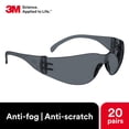 thumbnail image 4 of Gafas de seguridad 3M Virtua ANSI Z87 con lentes grises antivaho, paquete de 20, 4 of 6