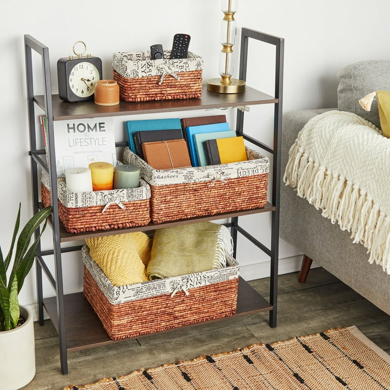 How To Organize With Baskets In Every Room Of Your Home  Shelf baskets  storage, Organizing with baskets, Bathroom basket storage