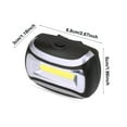 thumbnail image 2 of Waterproof Head Lamp Light Flashlight Headlight for Outdoor Cycling Camping Fishing(Black), 2 of 8