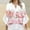 A27 Pink, variant on Womens Vintage Floral Striped Print Shirts Split V Neck Bell Sleeve Blouses Boho Flowy Casual Work Office Elegant Fall Spring Fashion Tees Tops Tunics