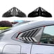 thumbnail image 3 of Rear Window Louvers Shutters Blinds Cover Trim For BMW Carbon Fiber, 3 of 5