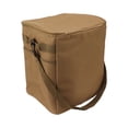 thumbnail image 4 of Bolsa térmica para alimentos para acampar, portátil, para exteriores, para barbacoa, picnic, almuerzo, bento, color caqui, 4 of 14