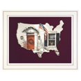 thumbnail image 1 of "21 Main Street" by John Rossini, Ready To Hang 3D Framed Print, White Frame, 1 of 1
