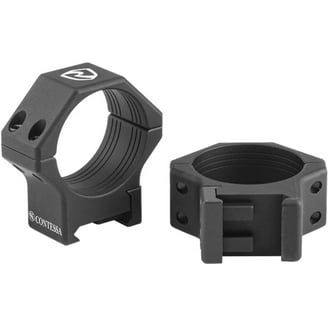 Vortex Precision Matched Rifle Scope Rings, 30 mm Tube, Low, Black