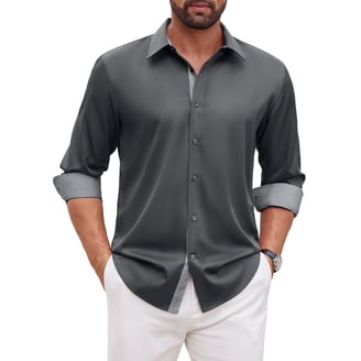 Tommy Hilfiger Men's Slim-Fit Th Flex Non-Iron Supima Stretch Check Dress  Shirt Red Size 32-33 - Walmart.com