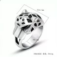 thumbnail image 6 of K-KED Personality Trend Animal Leopard Head Domineering Men's Style Rings Size 7-12-11, 6 of 9
