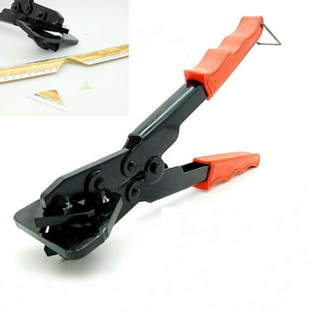

U Type Edge Trimming Scissors Stainless Steel 45 90 Degree Foldable Pliers Clamp Tool