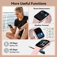 thumbnail image 6 of Memoria Smart watch Fitness Tracker, 1.95" HD Screen Outdoor Sports Watch, Bluetooth Calling, IP68 Waterproof, iPhone & Android Compatible, 10-Day Battery, 100+ Sports Modes for Men Women, 6 of 13