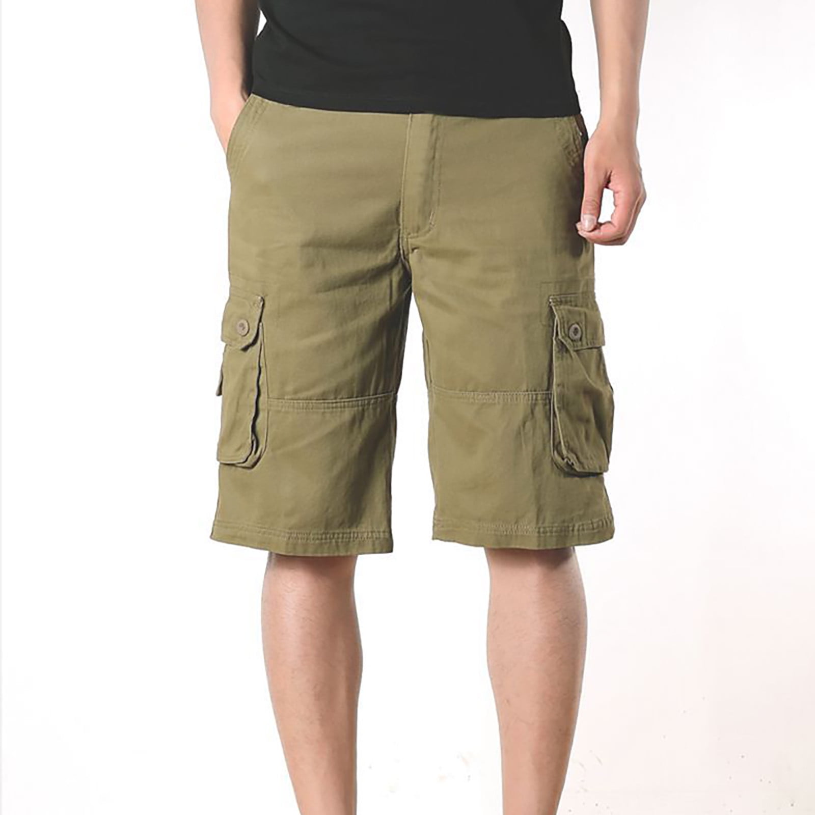 cllios Cargo Shorts for Men Big and Tall Multi Pockets Shorts Outdoor ...