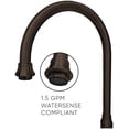 thumbnail image 5 of Whitehaus Kitchen Faucet With Antique Brass Finish WHTTSCR3-9773-NT-AB, 5 of 7