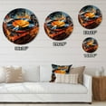 thumbnail image 4 of Designart "Resonating Rhythms on Vinyl Records I" Music Oversized Wall Clock, 4 of 5