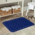 thumbnail image 7 of Pofeuu Navy Blue Print Flannel Doormats Rug16"x24"Rug Washable Doormats Indoor Outdoor Rugs for Layered Front Door Mats, Porch, Kitchen, Entryway, 7 of 7