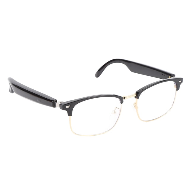 AI Translation Eyeglasses, Fast Response Stylish Minimalist Video Translator Glasses Portable Design for Daily Life Learning