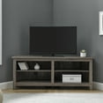 thumbnail image 2 of Woven Paths Transitional Corner TV Stand for TVs up to 65", Grey Wash, 2 of 8