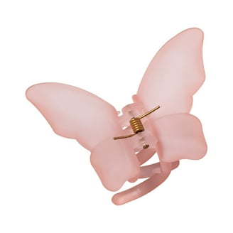 Tayshia by Scunci Mini Butterfly No-Slip Claw Clips, Lilac and
