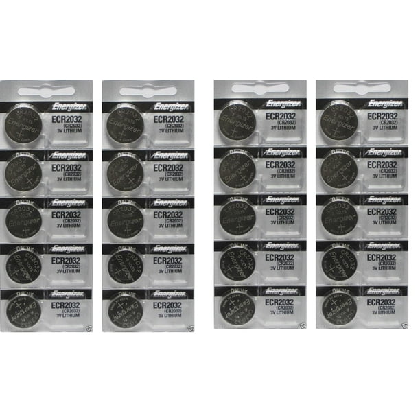 Energizer CR2032 3 Volt Lithium Coin Battery In Original Packaging, 2
