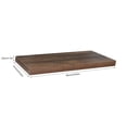 thumbnail image 4 of Set of 3 Modern and Contemporary Antigue walnut Floating Shelf - 23.62*9.25*1.5 inches, 4 of 5