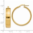 thumbnail image 3 of 14k Hoop Earrings, 3 of 3