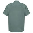 thumbnail image 3 of Red Kap Men's Short Sleeve Industrial Work Shirt, 3 of 5